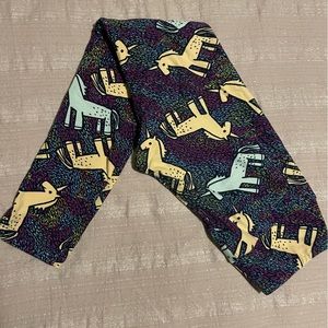 Lularoe One Size Leggings rare unicorn print